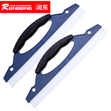 汽车前挡玻璃硅胶水刮 一字刮水板 D字硅胶刮刀驱水片 分水刀 蓝色