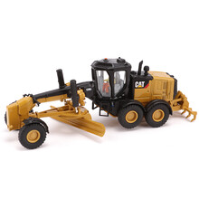 CAT美国卡特彼勒合金车模工程车模型1:50平地机 重型机械模型 85520卡特12M平地机（1:87比例）