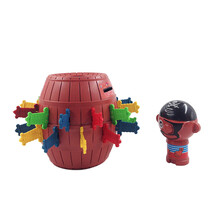 海盗桶叔叔插剑木桶运气桌面游戏整蛊整人插刀玩具