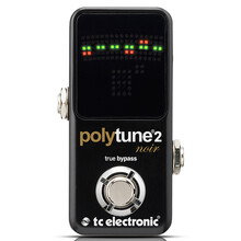 TC ElectronicPolyTune 2 3Clip民谣木电吉他贝司调音器 PolyTune 2 MINI Noir 黑色