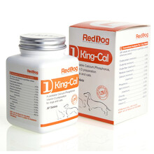 红狗RedDog猫狗营养品 补钙钙王钙片30片【猫狗通用】