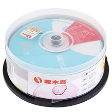 啄木鸟 CD-R 光盘/刻录光盘/空白光盘/刻录碟片/  52速 700M 心情系列 桶装25片 刻录盘