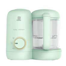 【料理机】小白熊 宝宝辅食机 营养料理宝宝食物研磨器 婴儿多功能蒸煮搅拌机 HL-0972 0973 马卡龙蓝色