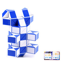 百变魔尺异形魔方儿童玩具24/36/48/72/96/108/120/144段 108段