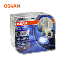 欧司朗OSRAM 原车 原厂HID 氙气灯泡 疝气灯泡 D3S CBA 6000K（对装）