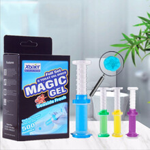 新款马桶洁厕灵洁厕香氛豆洁厕凝胶洁厕清洁剂 每盒一支装 海洋香味1支装（可用1个月左右）