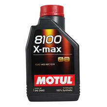 摩特（MOTUL）润滑油8100 X-max 0W-40 全合成汽车机油 1升
