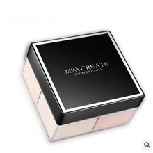 四色定妆粉散粉蜜粉控油防水防汗不脱妆女保湿遮瑕四宫格干粉 01哑光淡彩