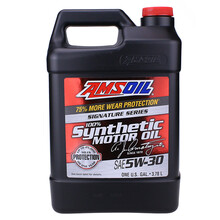 安索（AMSOIL）全合成机油 润滑油 5W-30 SN 3.78L 签名版ASL1G 养车保养