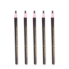 雅邦 【多省在线支付免邮】雅邦双头XXL睫毛膏拉线眉笔增长加浓加密 1818卷纸拉线眉笔5支装 3#深咖色