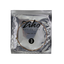 ZIKO立欧 单弦 1弦2弦3弦 民谣琴弦 电木吉他弦 009 010 011 012 （无覆膜）民谣三弦024