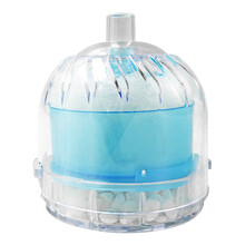 智洋（ZHIYANG）水妖精静音迷你过滤器生化过滤器反气举气动式过滤器小鱼缸过滤 圆形水妖精+4片替换棉+气泵套餐