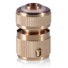 繁普 4分洗车水管多功能水龙头铜接头 洗车水枪铜接头(洗衣机龙头接头/台盆/老式水龙头适用) 全铜4分通水接