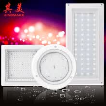 其美led厨卫灯石膏板吊顶灯阳台灯走廊过道灯嵌入式厨房吸顶灯卫生间灯防水浴室灯明装暗装圆形长方形 10W  方形  暗装 开孔180-195mm 白光