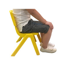 loveforever婴儿椅子靠背小凳子儿童塑料板凳宝宝家用座椅幼儿园桌椅 磨砂大班坐高30cm