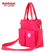 Aardman/爱的梦 小号妈咪包环保多功能时尚妈妈包斜跨孕妇包平时外出用 HY1306X 玫红色