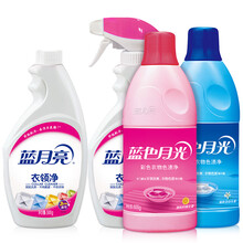 蓝月亮 白色衣物色渍净 漂白剂1.2kg+衣领去污衣领净1kg套装