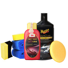 3M 新车蜡 保护上光 汽车保养蜡 液体蜡划痕修复套装