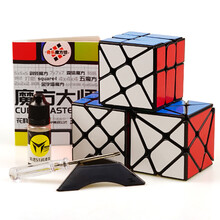 永骏魔方（YONGJUNMOFANG） 风火轮移棱三阶变幻金刚三阶魔方变体异形3阶魔方 永骏异形三件套