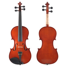 艾尔音 中提琴初学者成人学生初学入门手工实木中提琴专业级演奏中提琴 原版亮光16寸适合身高175cm-185cm