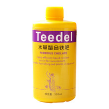 Teedel底肥鱼缸水草肥料浓缩螯合铁综合肥料微量元素营养液草缸基肥水草液体肥 260ml螯合铁肥