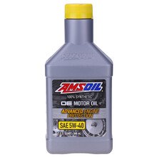 安索（AMSOIL）全合成机油 静音润滑油 5W-40 SN 946ml OE系列 OEBQT 养车保养