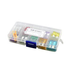 IZTOSS汽车保险片保险丝套装车用保险片插片迷你小号中号4S店专用保险片2-35A 小片+中片50个套餐