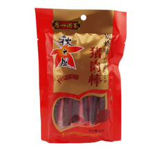 广州酒家利口福 猪肉棒 猪肉脯 牛脯 包装 猪肉干 牛干 休闲办公零食零嘴 60g炭烧猪肉棒