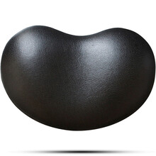 宜适酷（EXCO） 黑色防水鼠标垫 护腕  小号PU皮硅胶腕托  MSP020