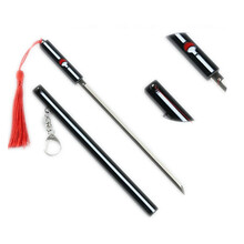 海贼王周边 索隆秋水和道一文字雪走金属模型刀剑钥匙扣 22CM草稚剑黑色