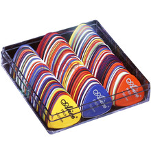 爱丽丝（Alice） 吉他拨片 磨砂ABS木吉他拨片 盒装100片 电吉他弹片 PICK 【拍下打折】1.2MM厚度100片装