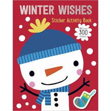 别致的冬季愿望  Sticker Books Winter Wishes 英文贴纸书