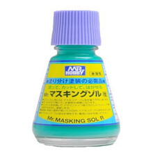 皇冠猴 田宫模型工具辅料 87137 ABS专用胶水  补土 底漆 贴纸软化剂 第二代水溶性遮盖液