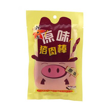 广州酒家利口福 猪肉棒 猪肉脯 牛肉脯 包装 猪肉干 牛肉干 休闲零食 60g原味猪肉棒