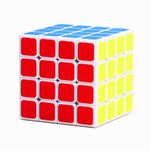 免邮 圣手魔方传奇系列魔方比赛专用二阶三阶四阶五阶魔方套装顺滑可调儿童益智玩具减压玩具 4阶白色