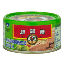 泰国进口 雄鸡标（AYAM BRAND）矿泉水浸金枪鱼罐头150g 方便速食罐头 特级初榨橄榄油浸金枪鱼150g