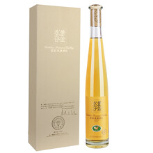 张裕黄金冰谷冰酒酒庄金钻级威代尔冰葡萄酒375ml 甜酒 厂家店 每瓶带盒手提袋