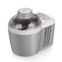 富信（Fuxin）蜜多冰淇淋机家用酸奶冰激凌全自动制冷雪糕机 奶茶灰