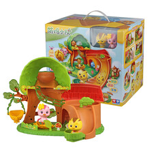 奥迪双钻（AULDEY） 萌鸡小队公仔玩偶玩具全套儿童生日礼物 萌鸡乐园树屋810510