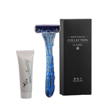 阿斯卡利（ASCARI） 星级宾馆酒店一次性洗漱用品六合一牙刷牙膏牙具套装定制批发 【100个】剃须刀