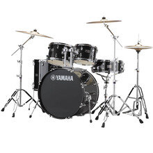 YAMAHA 雅马哈 Rydeen 雷神爵士鼓架子鼓 成人儿童初学练习演出 闪耀黑色BLG【不带镲片】