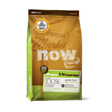 now狗粮鲜肉无谷天然狗粮美毛洁齿远离泪痕全年龄小型犬粮 小型犬 12磅