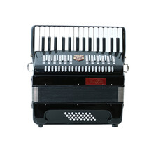 姜杰 JiangJie手风琴成人儿童32贝斯8贝司30键22键入门 黑色 32BS