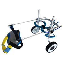 定制宠物助力车狗狗轮椅老年瘫痪狗代步车残疾狗辅助后腿锻炼车狗猫车病残犬轮椅车 M不退不换