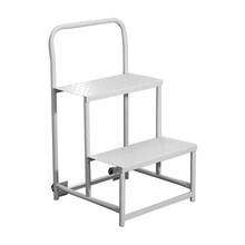 易存 登高梯 仓库取货梯子 登高车 理货梯  家用梯子 物流梯 平台工具车 现货款平台离地0.6米