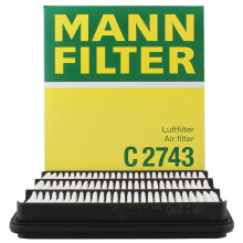 曼牌（MANNFILTER）空气滤清器空气滤芯空滤C2743雪佛兰景程1.8 2.0/奇瑞V5/东方之子