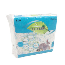 路伯（LUXBER）R&M 宠物纸棉垫料 笼子垫料 吸尿吸臭 龙猫仓鼠兔子鸟类适用 蓝色海洋 570g