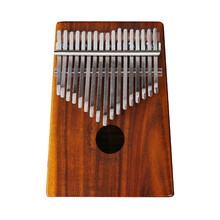 拇指琴 卡林巴拇指钢琴 17音10音手指琴 简单乐器克林吧琴 便携式 K17K相思木17音+赠品