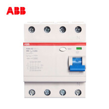ABB F200系列不带过电流保护的剩余电流保护器；F204 AC-80/0.03