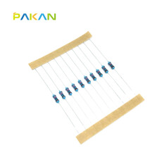 PAKAN 1K 1/6W金属膜电阻 1% 五色环 1千欧 电阻器 编带装(100只)